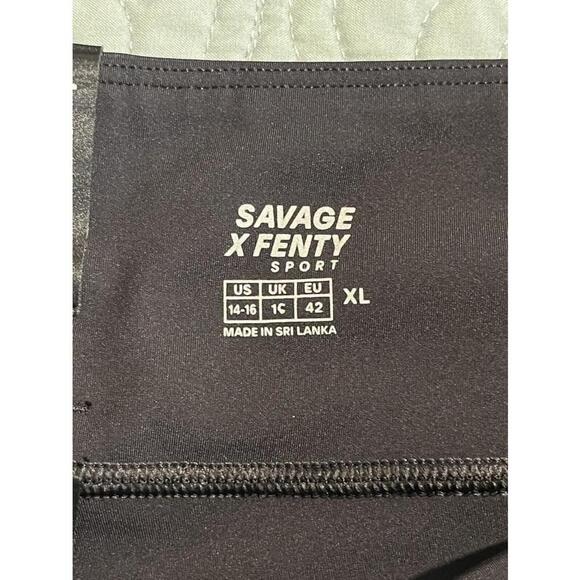 Savage X Fenty Sport Leggings XL 14-16 High Rise Yoga Pants Rihanna Ankle NEW - Picture 5 of 11